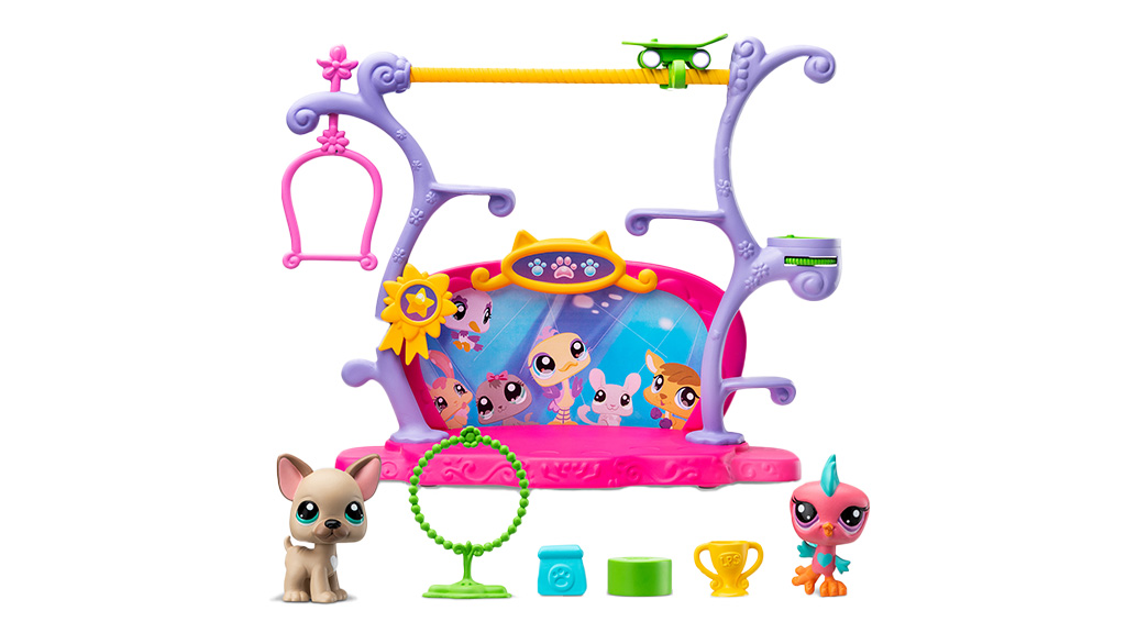Prezentacja gry: Basic Fun Littlest Pet Shop - Zestaw do zabawy Pets Got Talent