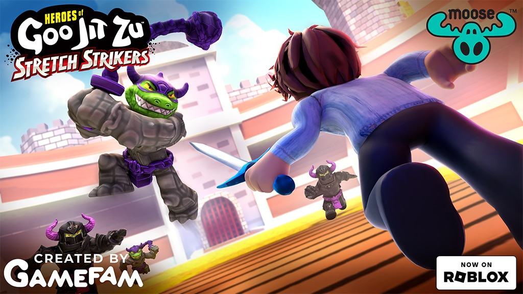 Gamefam i Moose Toys prezentują doświadczenie Goo Jit Zu w Robloxie