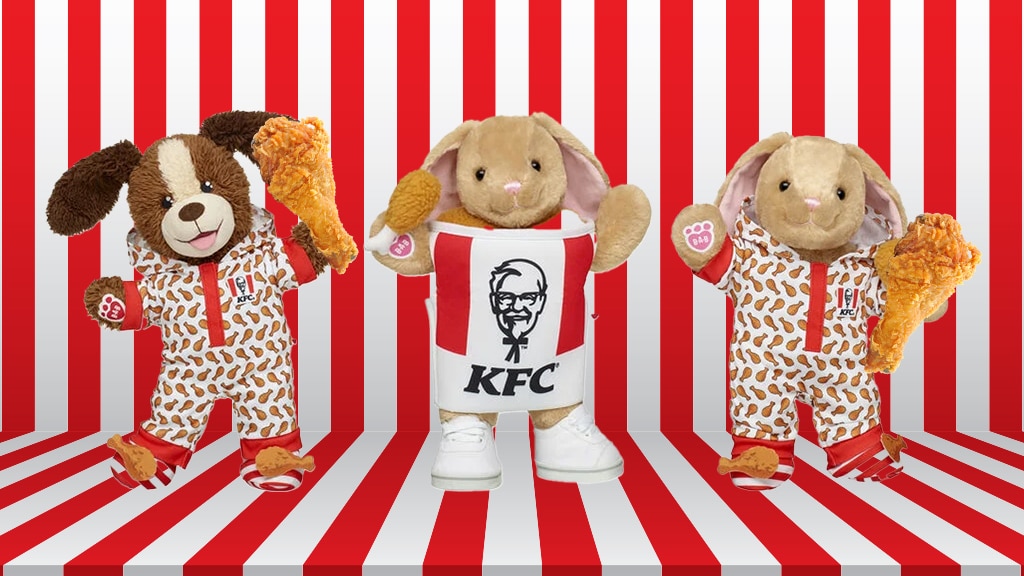 Współpraca KFC i Build-A-Bear: urocza (i smaczna) kolekcja pluszaków