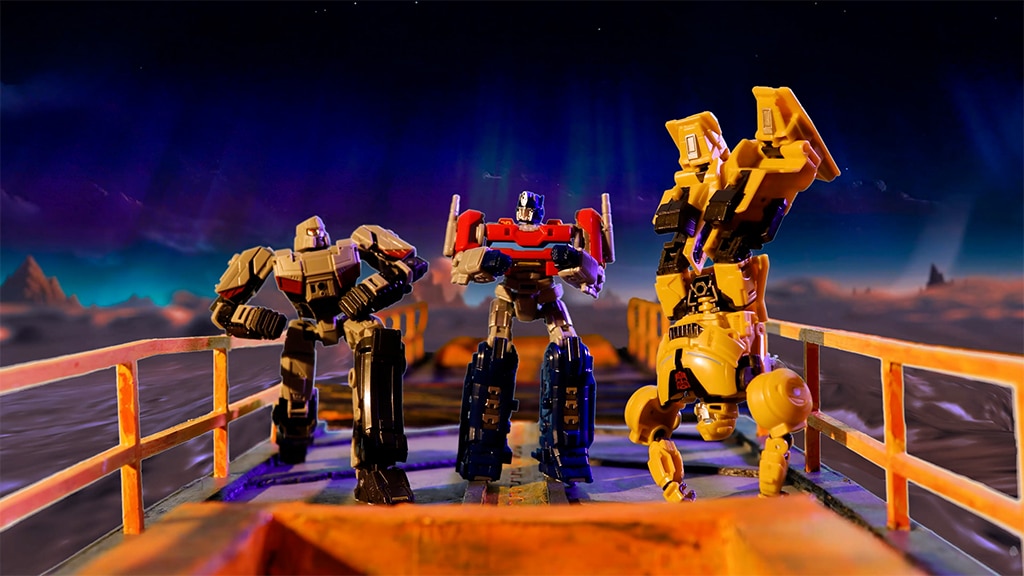 Premiera nowego serialu Transformers w technice poklatkowej