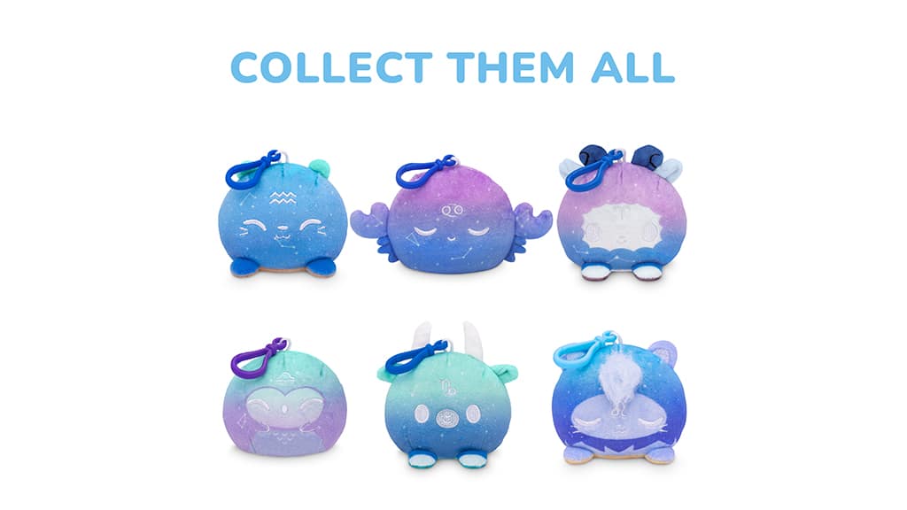 Ucz się astrologii z rodziną i odwracalnymi pluszakami zodiaku TeeTurtle