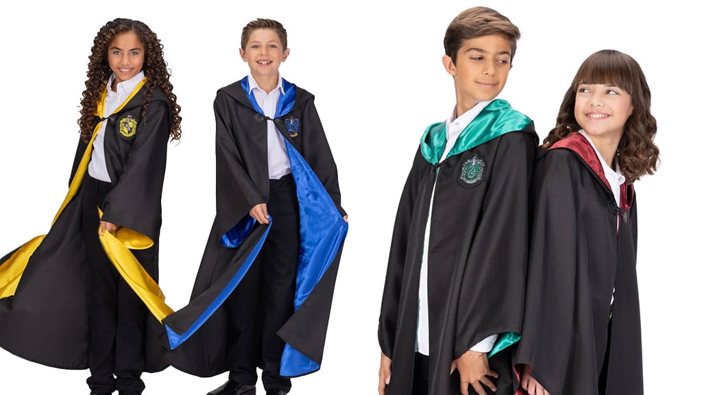 Pokaż swoją dumę z domu dzięki nowym pelerynom Hogwartu!
