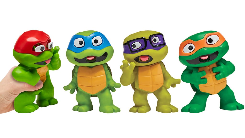 Playmates Toys Opowieści o Wojowniczych Żółwiach Ninja: Bekające Żółwie Maluchy