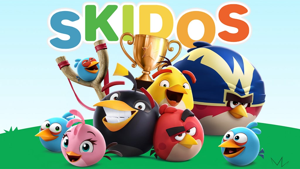 SKIDOS łączy edukację z rozrywką w mini grach Angry Birds