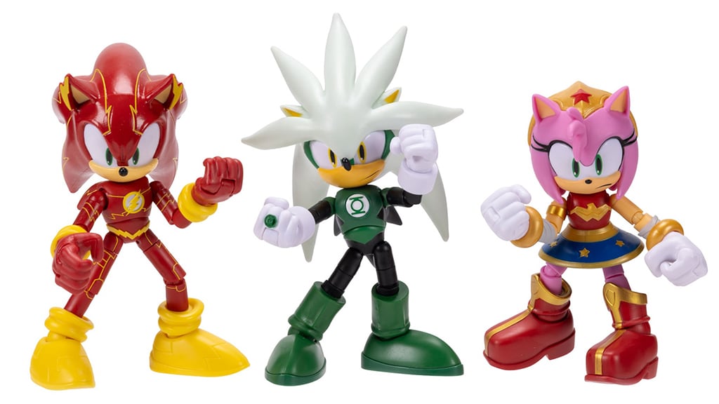 DC Comics i Sonic, jeż łączą siły dla fantastycznej nowej kolekcji figurek