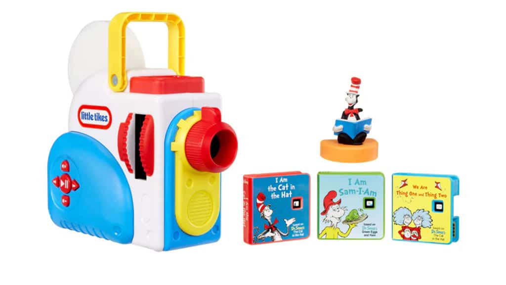 Dr. Seuss i rzutnik slajdów Little Tikes
