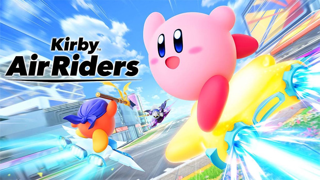 Ścigaj się i szybuj z grą Nintendo Kirby Air Riders