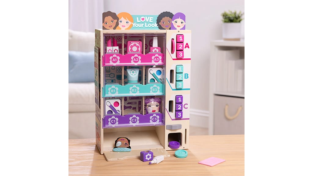 Zabawa w odgrywanie ról wchodzi na nowy poziom dzięki nowemu zestawowi do zabawy w salon piękności od Melissa & Doug