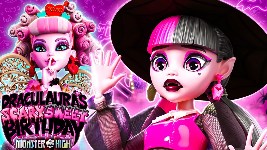 Świętuj urodziny Draculaury z nowym serialem Monster High na YouTube!
