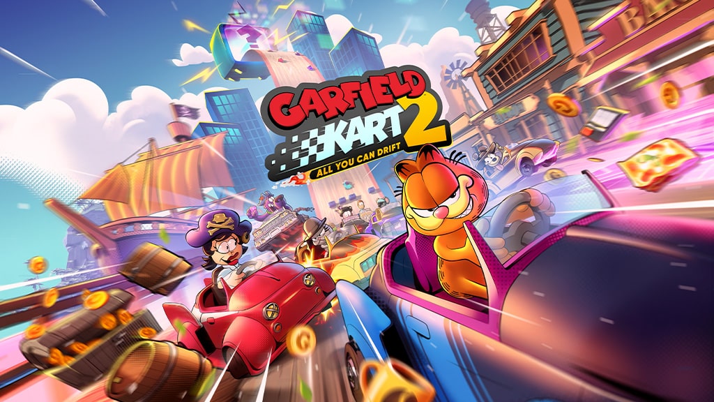 Garfield dokonuje kociego powrotu w Garfield Kart 2