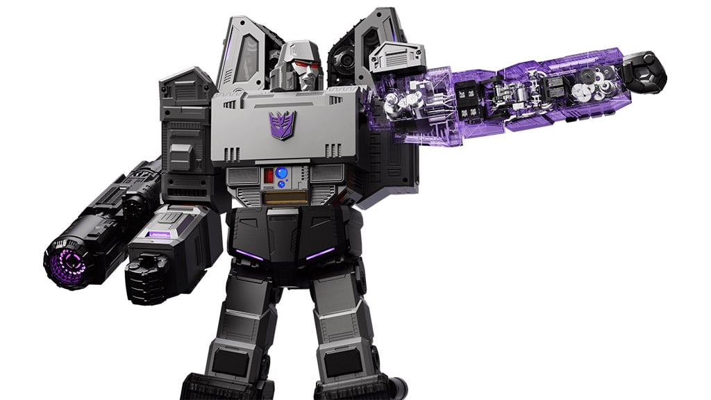 Przekształć pokój dziecięcy z robotem Robosen Megatron