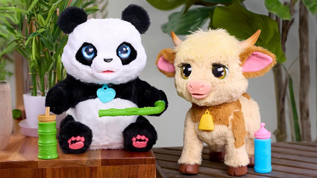 Just Play furReal Coco, przewracająca się panda