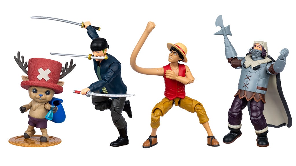 Ta seria figurek z One Piece wnosi piracką zabawę do dziecięcych pokoi.