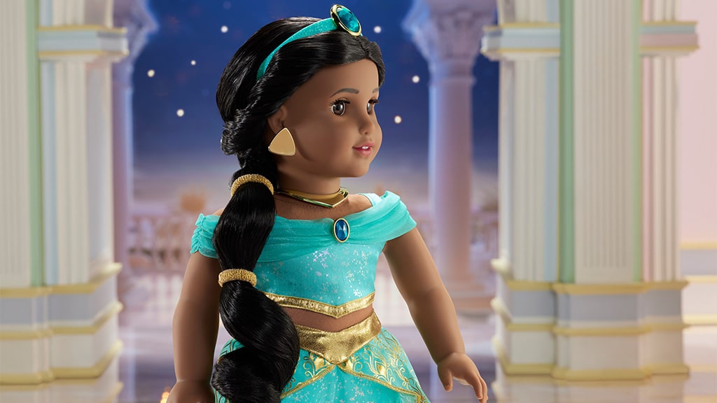 Spełnij życzenia dzieci z lalką American Girl Księżniczka Jasmine Disney