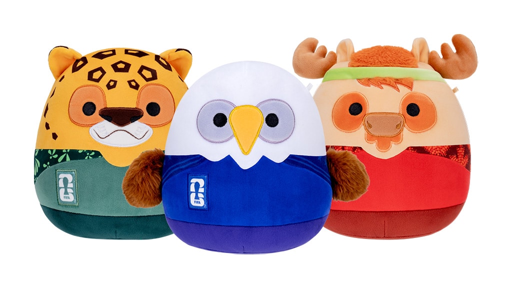 Figurki pluszowe Jazwares FIFA 2026 Mistrzostwa Świata Squishmallows są naprawdę fajne