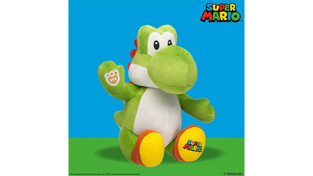 Dzieci oszaleją na punkcie tych pluszaków Build-A-Bear Super Mario.