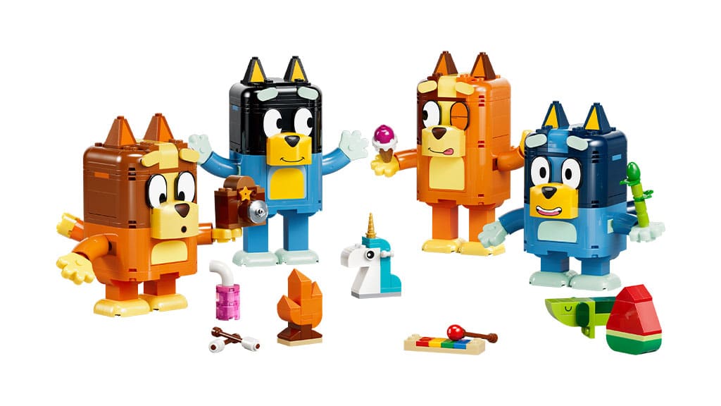 Niech Twój dzień będzie najlepszy z tymi nowymi zestawami LEGO Bluey!