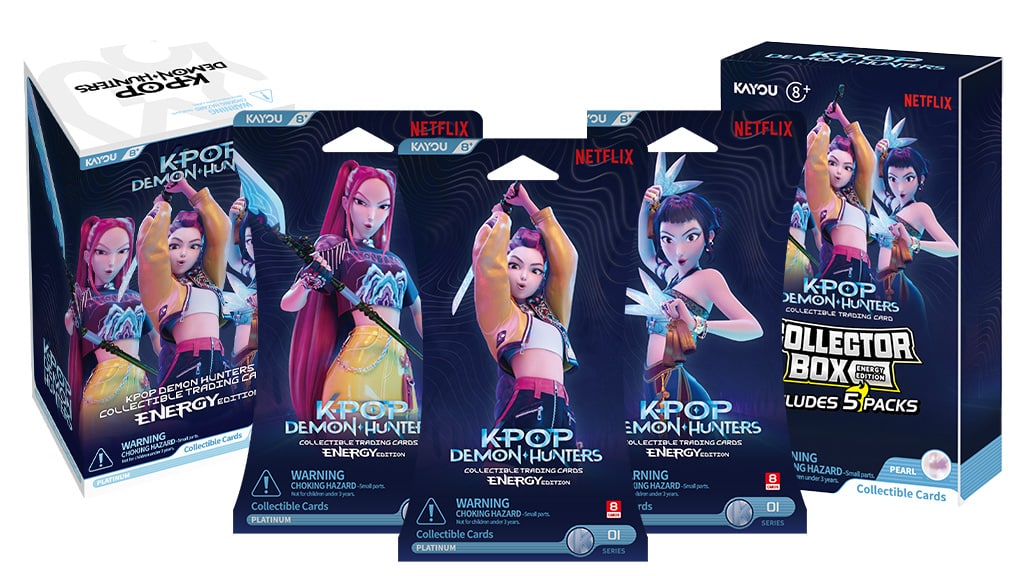 To będą nowe ulubione kolekcjonerskie karty TCG dzieci: K-Pop Łowcy Demonów.