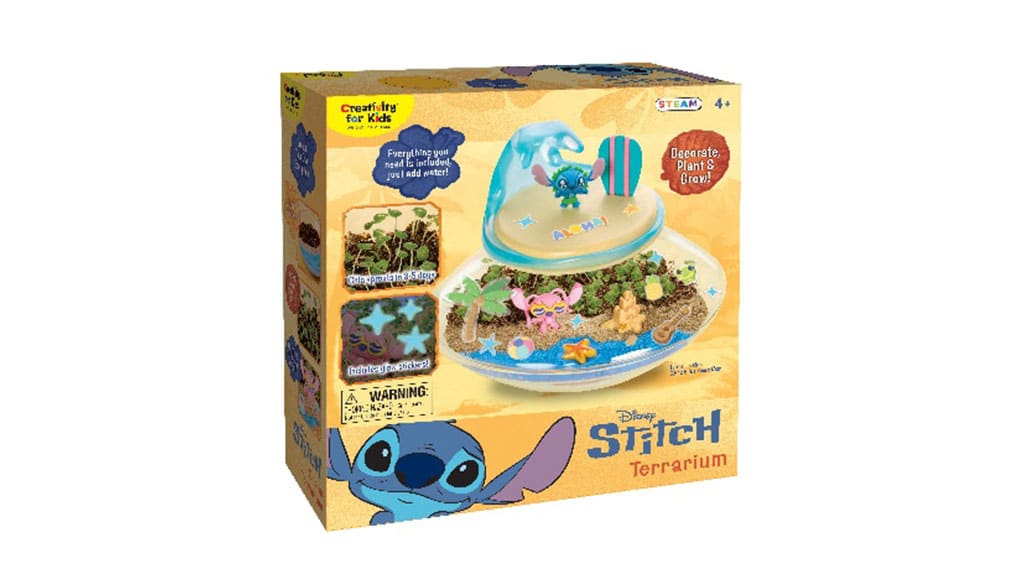 Sadź, pielęgnuj i baw się nową zabawką Disney Stitch STEAM