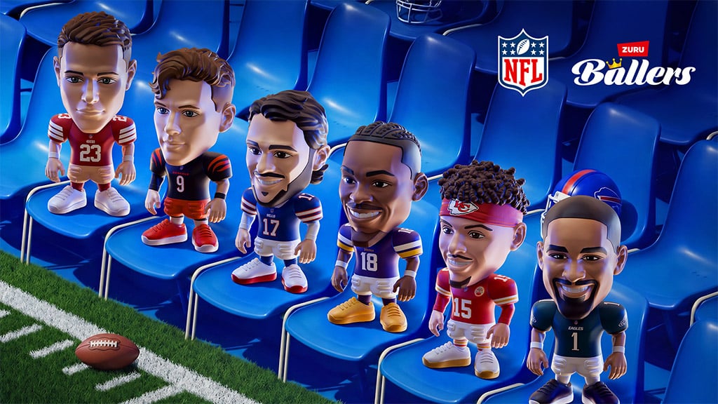 ZURU rozpoczyna sezon piłkarski z nowymi NFL Ballers