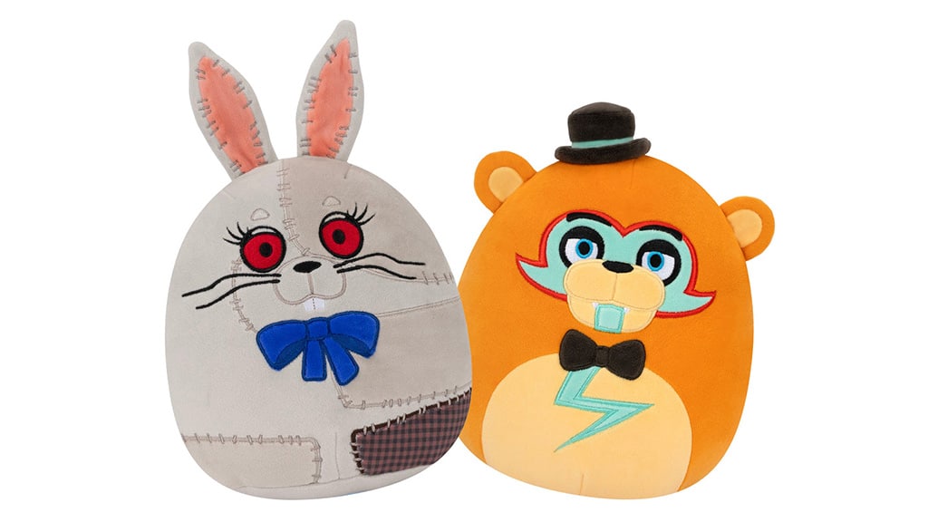 To są Squishmallow pluszaki z Pięciu nocy u Freddy'ego w pizzerii – przerażająco miękkie