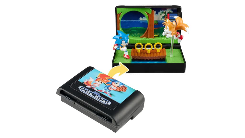Wilder Toys Console Heroes: Sonic, jeż – kolekcjonerska diorama z kasetą