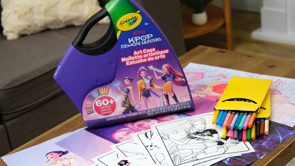 Zestaw kreatywny Crayola K-Pop Łowcy Demonów