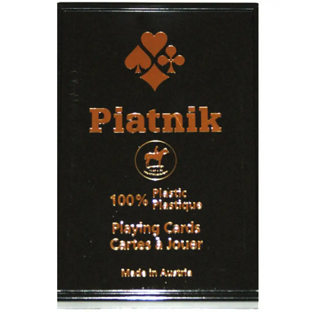 100% plastikowe karty do gry 1*55 kart - Piatnik kép 1