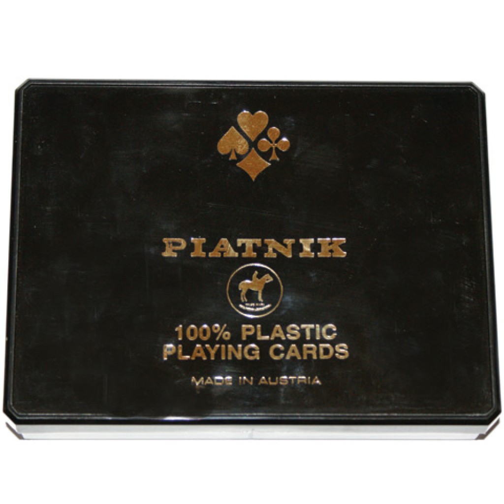 100% plastikowe remik 2*55 kart – Piatnik kép 1