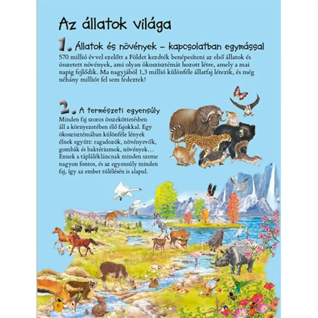 101 rzeczy, które warto wiedzieć o zwierzętach - książka edukacyjna kép 2