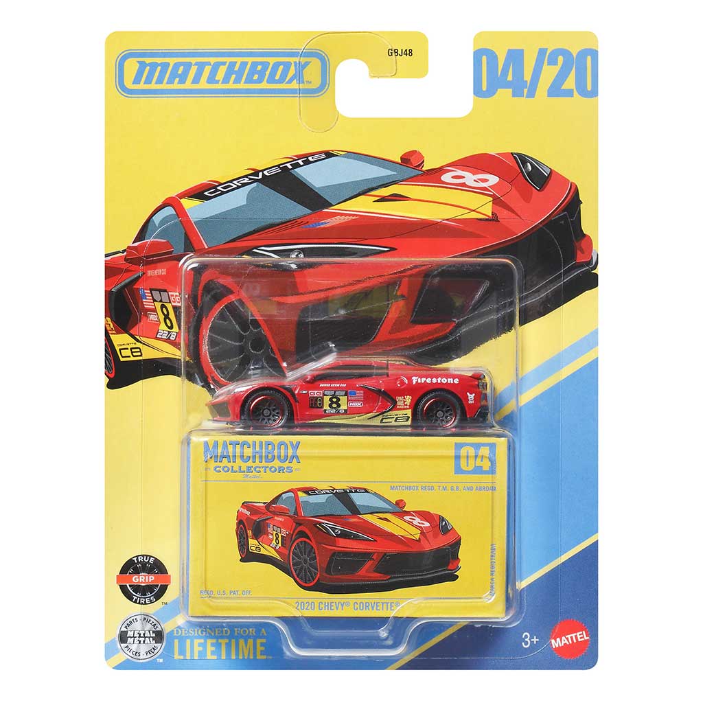 Matchbox Collectors: 2020 Chevy Corvette kolekcjonerski samochodzik 1/64 - Mattel kép 1