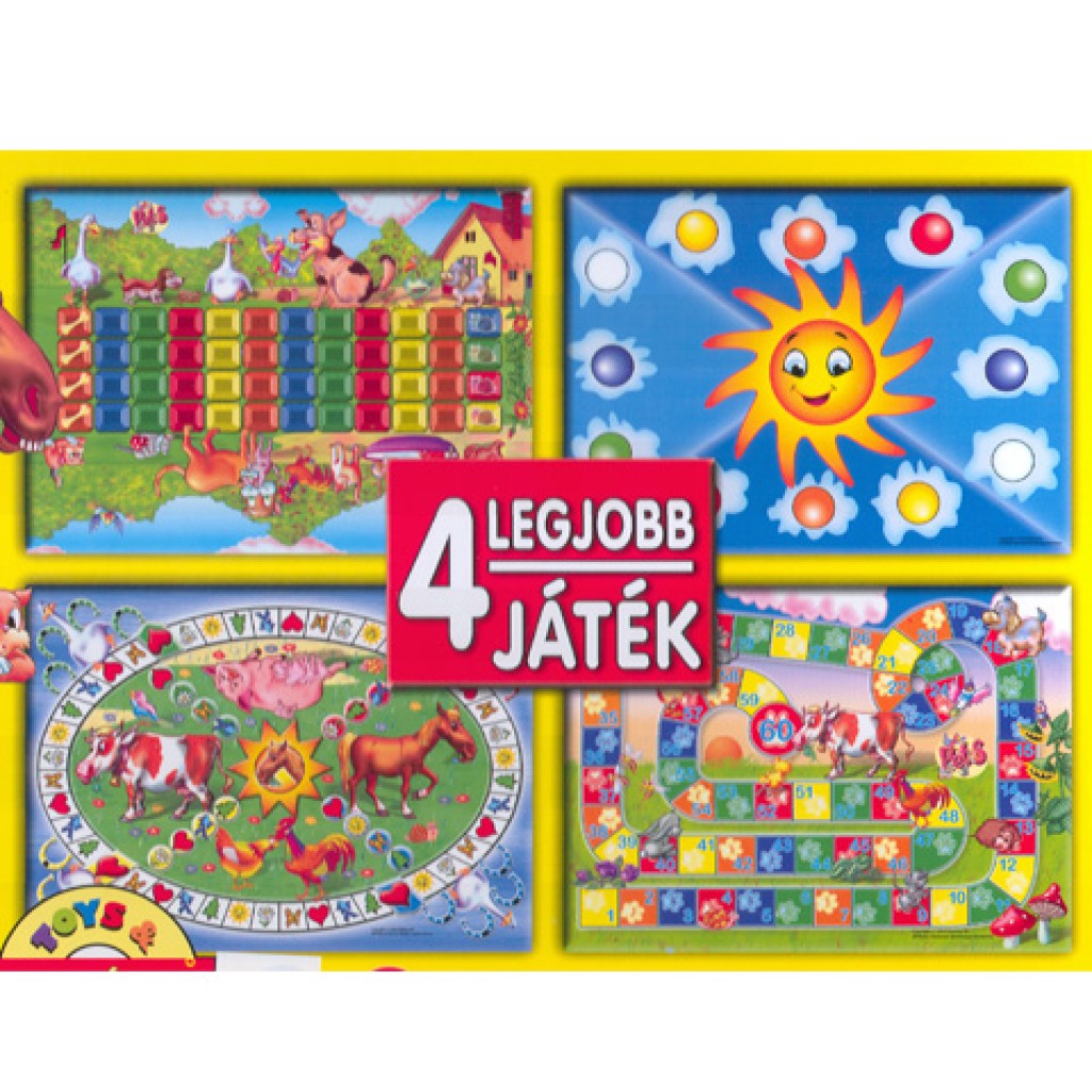 4 najlepsze gry planszowe dla małych dzieci - D-Toys kép 2