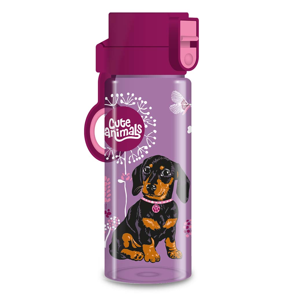Ars Una: Cute Animals Puppy butelka bez BPA 475 ml kép 1