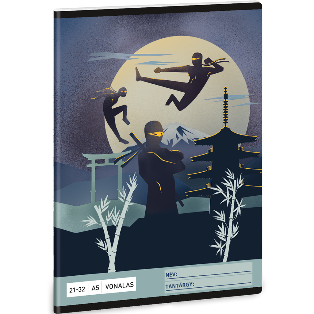 Ars Una: Ninjas in the dark zeszyt w linie A/5 21-32 kép 1