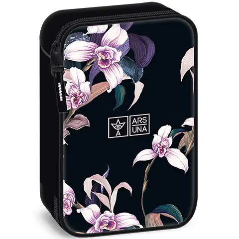 Ars Una: Wielopoziomowy piórnik Botanic Orchid kép 1