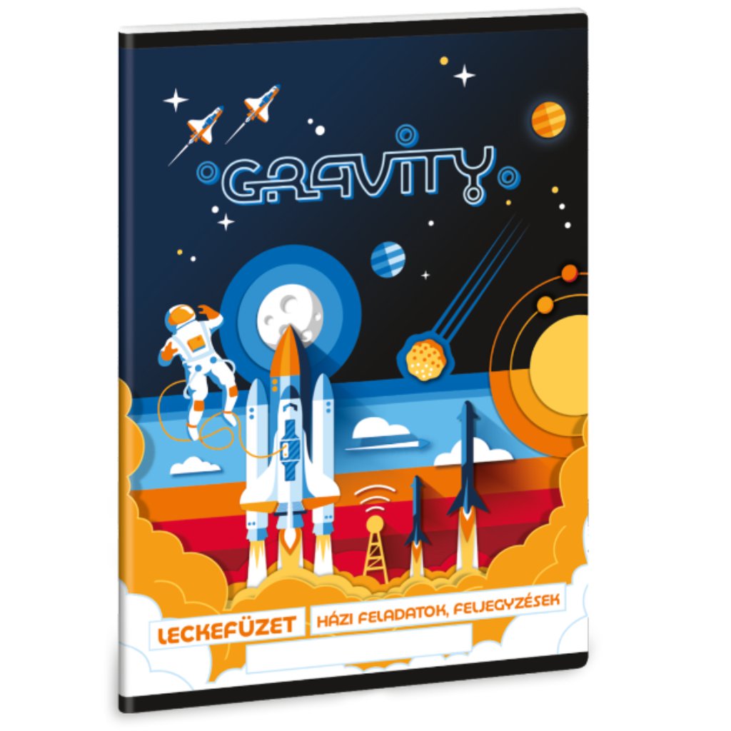 Ars Una: Zeszyt do notatek Gravity, 38 kartek, format A5 kép 1