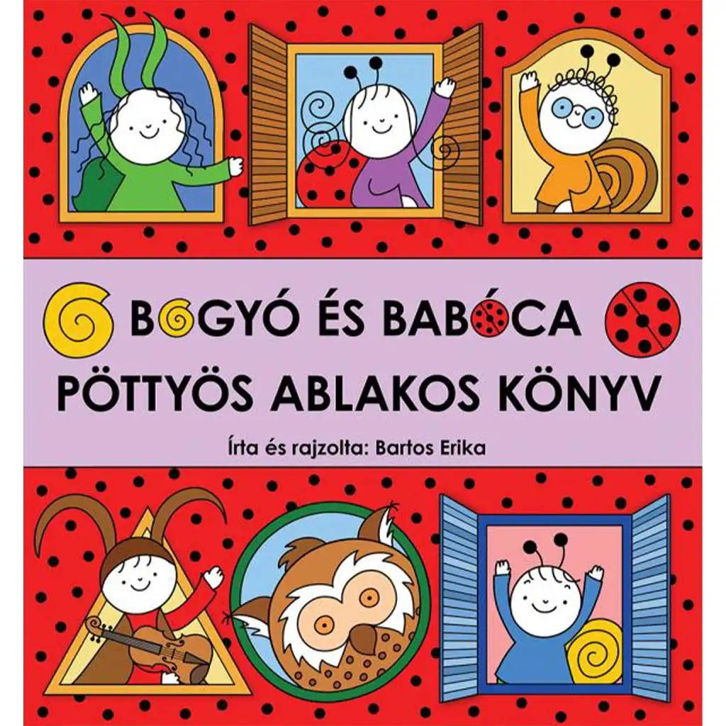 Bogy i Babcia - Książka z okienkami w kropki - Pagony kép 1