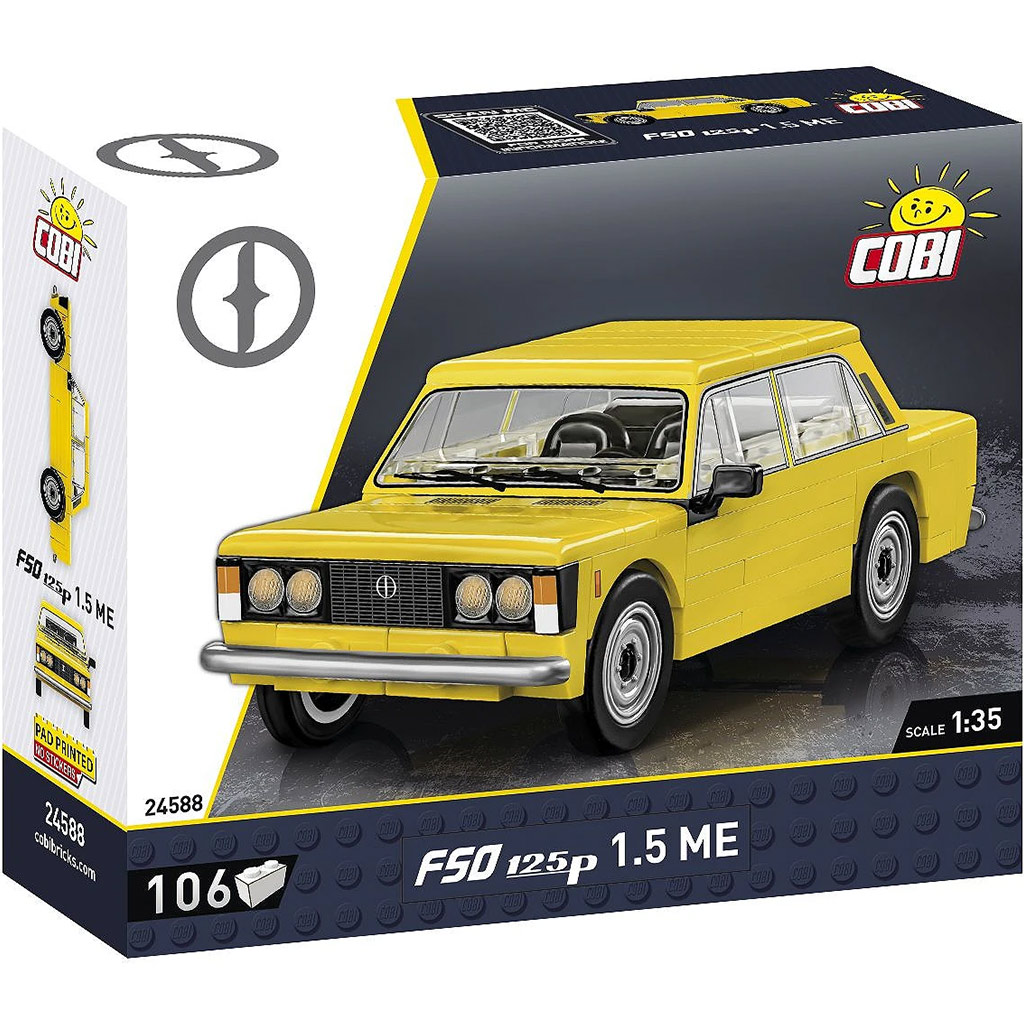 COBI: Polski Fiat 125p 1.5 ME zestaw klocków (24588) kép 1