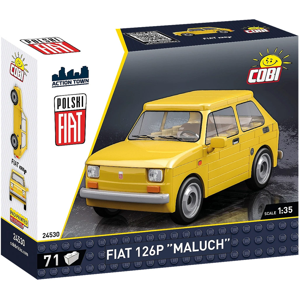 COBI: Polski Fiat 126p Maluch zestaw konstrukcyjny (24530) kép 1