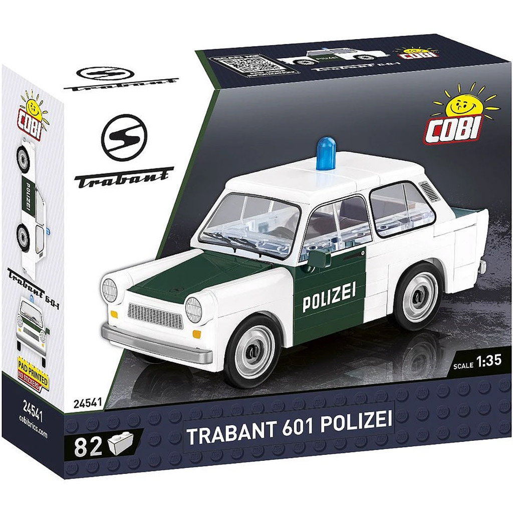 COBI: Samochód konstrukcyjny Trabant 601 Polizei (24541) kép 1