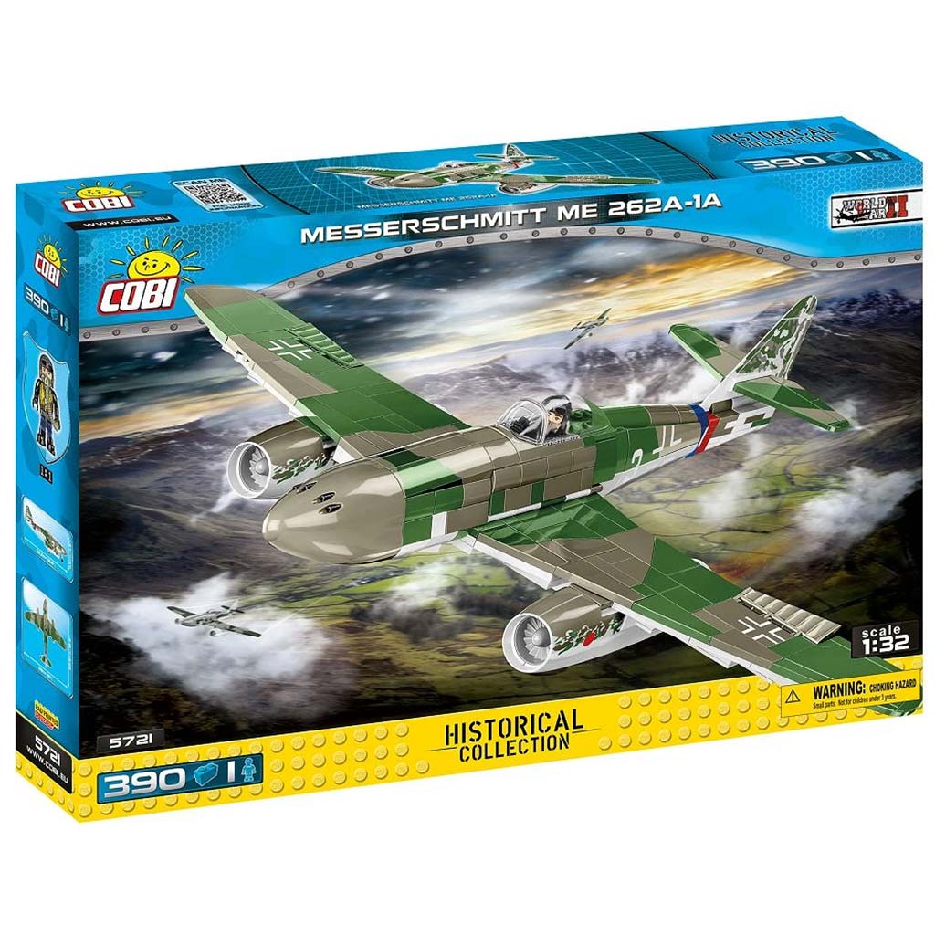 COBI: Samolot Messerschmitt Me 262 A-1a - zestaw klocków (5721) kép 1