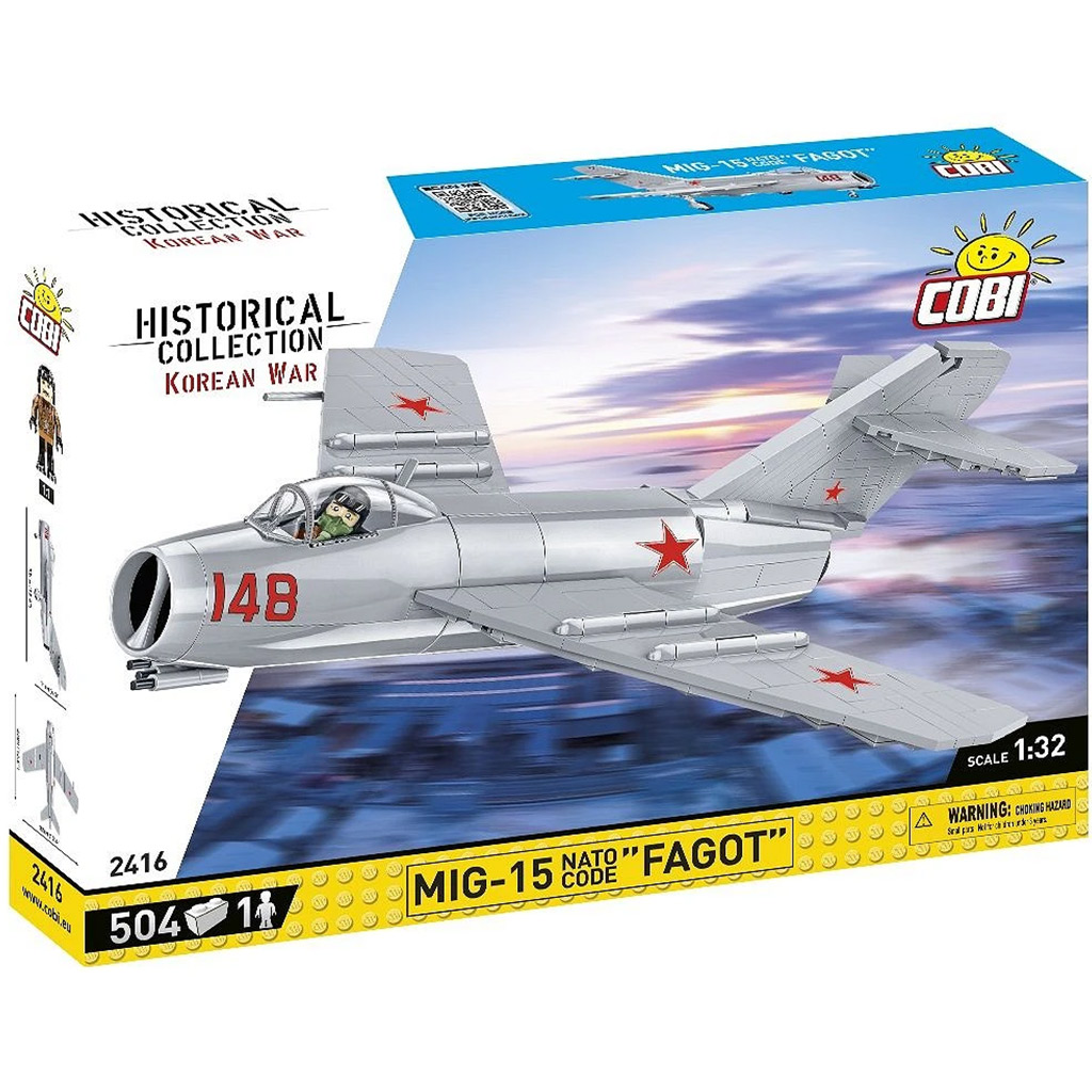 COBI: Samolot do składania MiG-15 Fagot (2416) kép 1