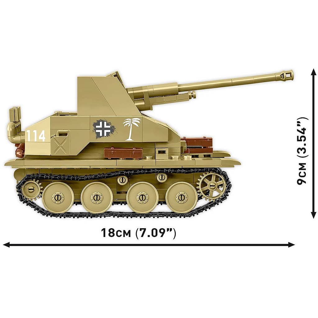 COBI: Sd.Kfz. 139 Marder III zestaw klocków (3131) kép 4