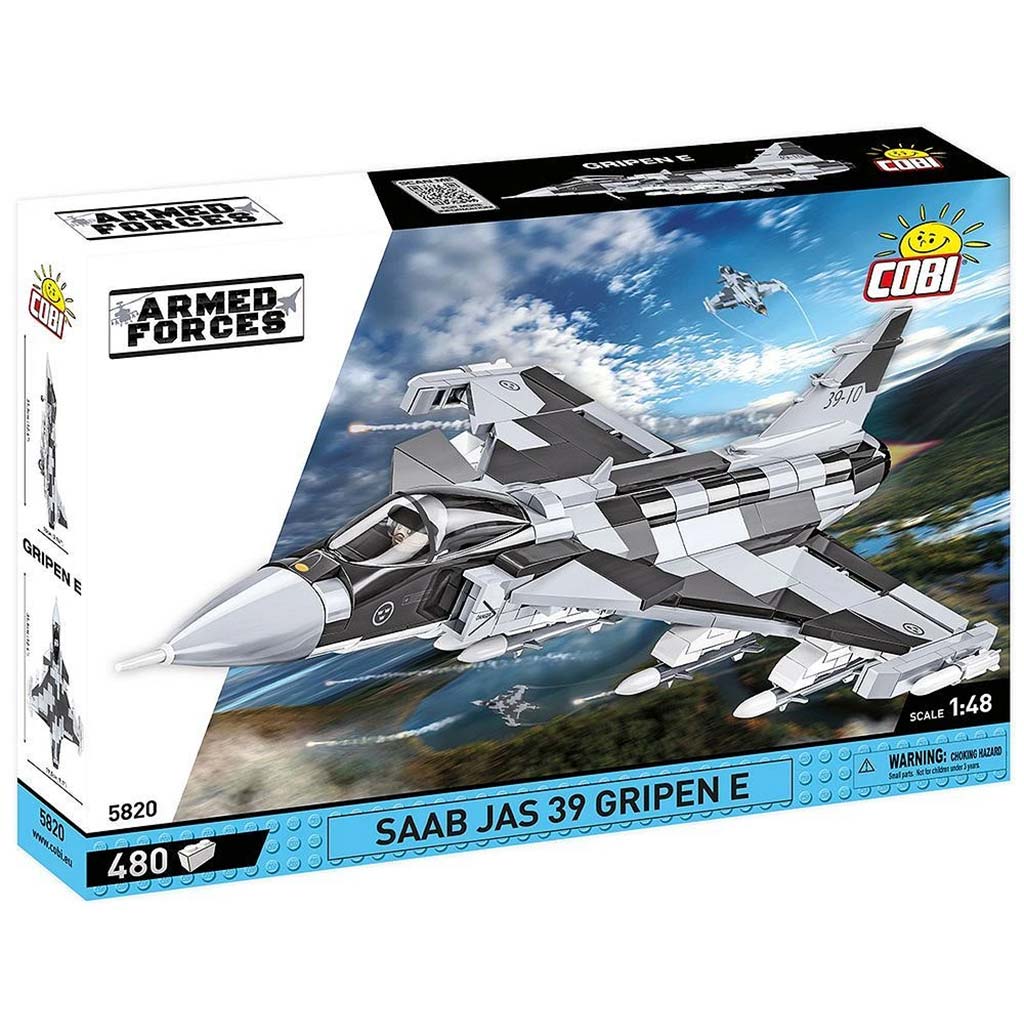 COBI: Zestaw klocków samolot SAAB JAS 39 Gripen E (5820) kép 1