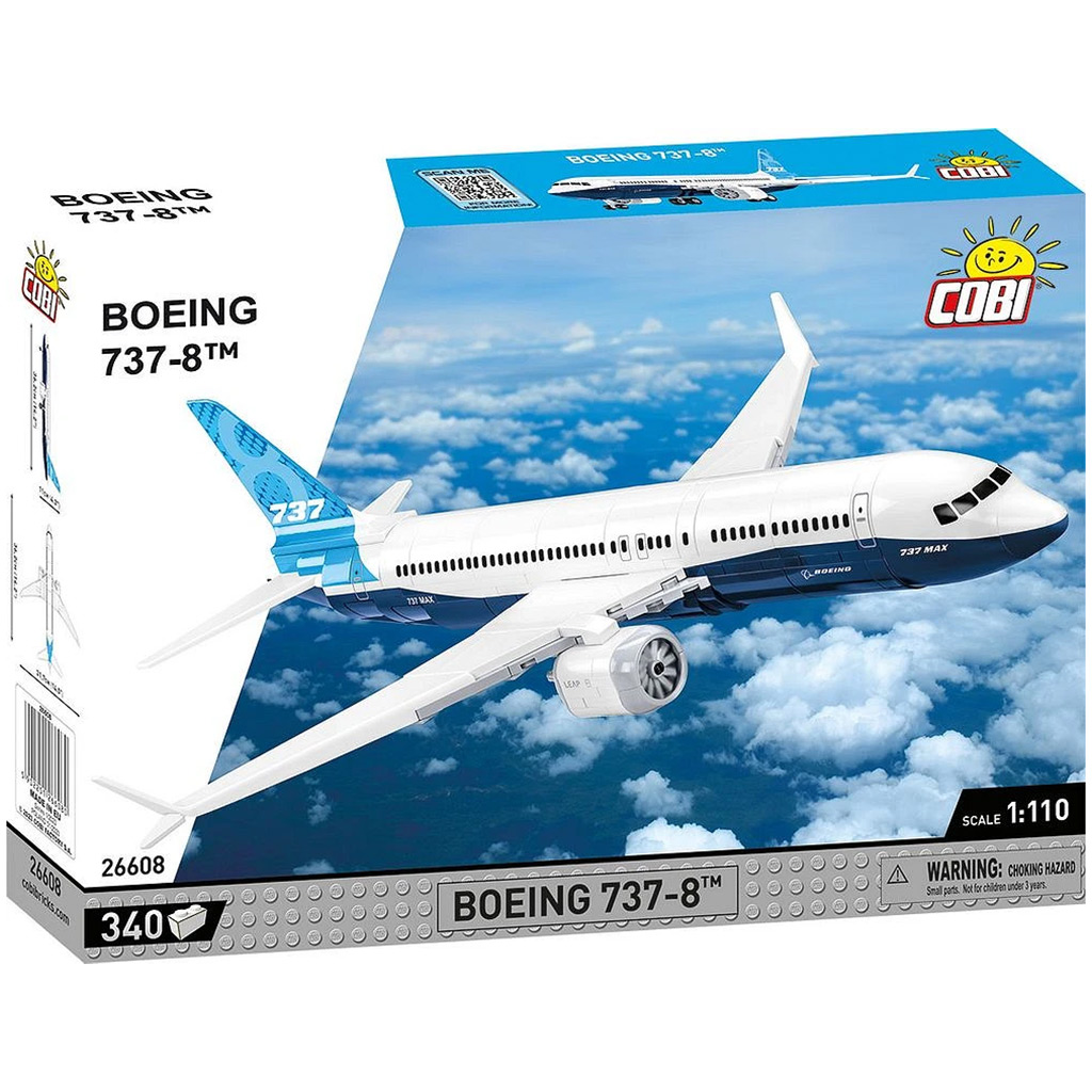 COBI: Zestaw konstrukcyjny Boeing 737-8 (26608) kép 1