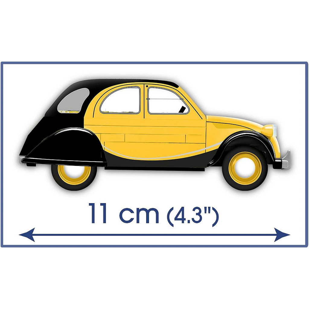 COBI: Zestaw konstrukcyjny Citroen 2CV Charleston (24512) kép 4