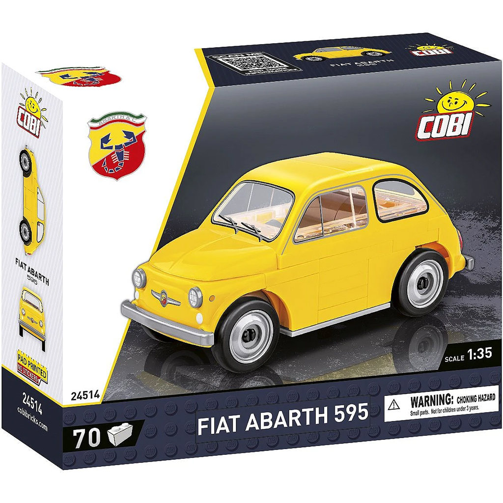 COBI: Zestaw konstrukcyjny Fiat Abarth 595 (24514) kép 1