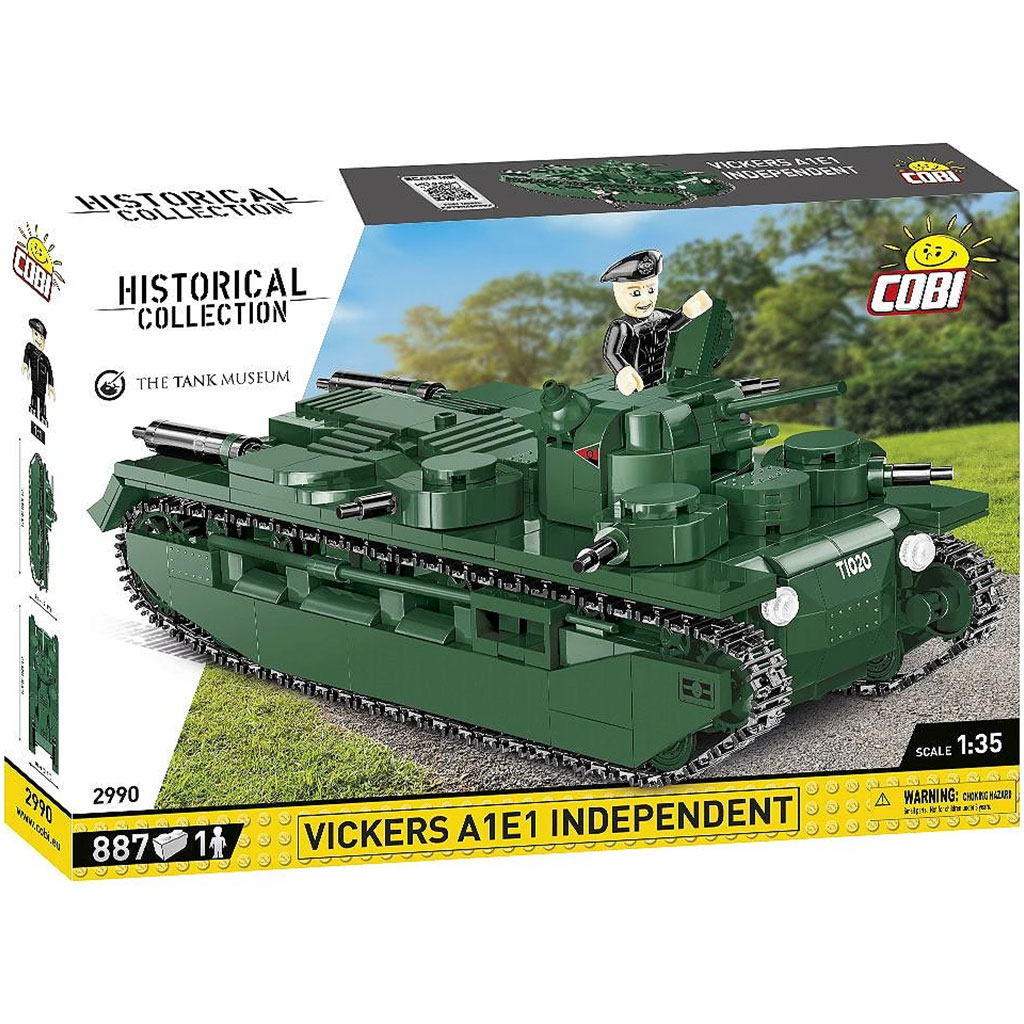 COBI: Zestaw konstrukcyjny Vickers A1E1 Independent (2990) kép 1