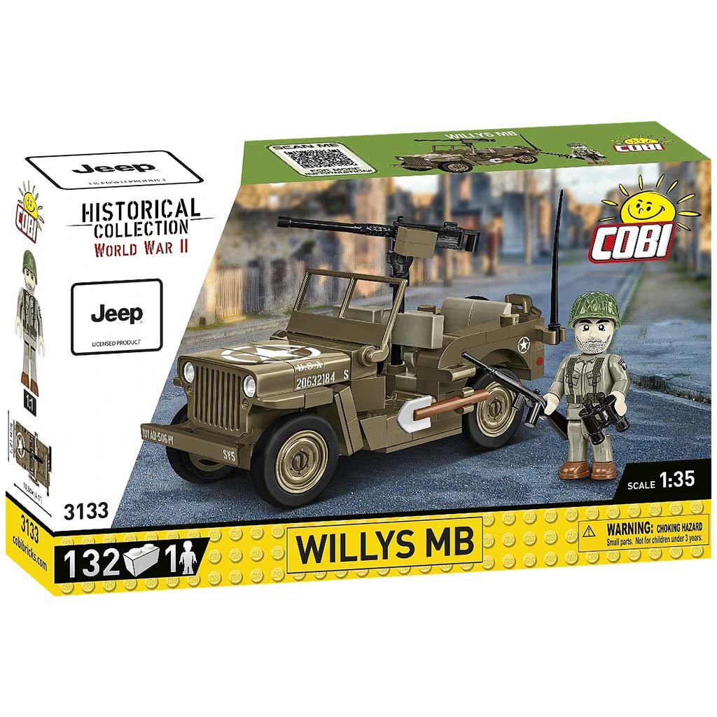 COBI: zestaw konstrukcyjny Willys MB czołg (3133) kép 1