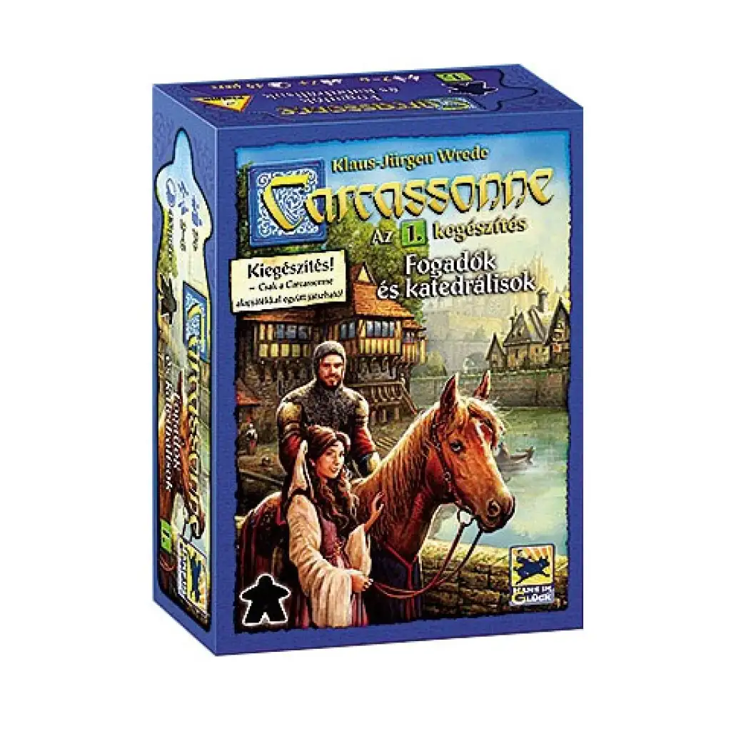 Carcassonne Gospody i Katedry rozszerzenie do gry planszowej - Piatnik kép 1